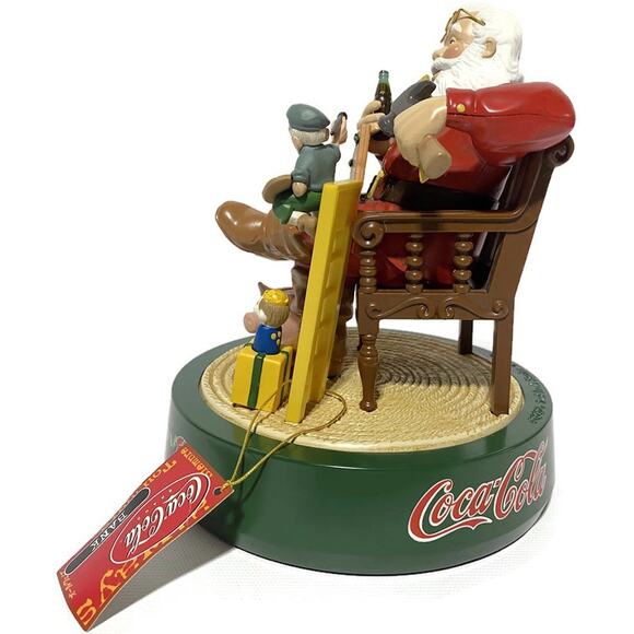 Coca Cola Santa Claus Mechanical Bank 1984 2nd in Series by Ertl in Original Box - Picture 2 of 12